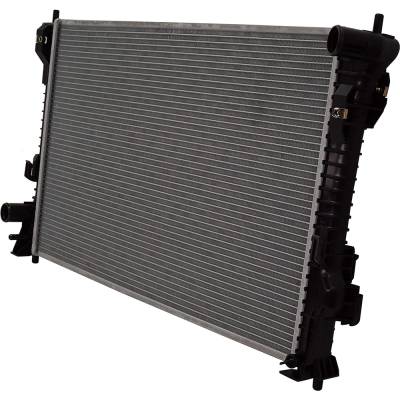 Rareelectrical - New Radiator Compatible With 2013-2015 Ford Police Interceptor Utility 3.7L V6 3726Cc Db5z 8005 - Image 3