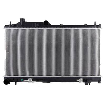 Rareelectrical - Radiator Compatible With 2009-2013 Subaru Forester 2.5L H4 Without Turbo Automatic Downflow Plastic - Image 1