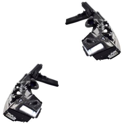 Rareelectrical - Led Daytime Running Light Assembly Right Left Pair Compatible With 2020-2023 Hyundai Sonata Sel Plus - Image 2