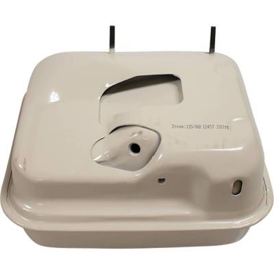 Rareelectrical - Fuel Tank 3.6 Qt 2 Inch Filler Neck With Cap Strainer Compatible With Honda Gx140 Gx160 Gx200 - Image 2