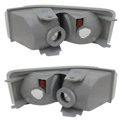 Halogen Parking Light Assembly Right Left Pair Compatible With 1992-2002 Cadillac Eldorado Touring