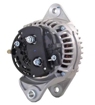 Rareelectrical - New Alternator 12V 200 Amp Internal Fan Regulator Compatible With Volvo Vnl Vnm Vhd Acl42 Acl64 Wa - Image 2