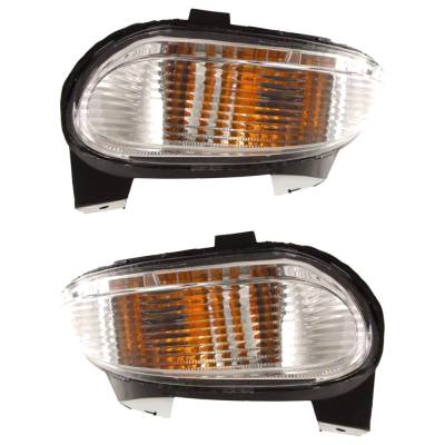 Rareelectrical - Halogen Parking Light Assembly Right Left Pair Compatible With 2005-2009 Buick Lacrosse Cxl Allure - Image 4