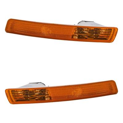 Rareelectrical - Halogen Turn Signal Light Assembly Right Left Pair Compatible With 2006-2010 Volkswagen Beetle S - Image 2