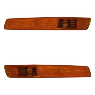 Rareelectrical - Halogen Turn Signal Light Assembly Right Left Pair Compatible With 2006-2010 Volkswagen Beetle S - Image 3