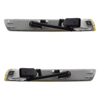 Rareelectrical - Halogen Turn Signal Light Assembly Right Left Pair Compatible With 2006-2010 Volkswagen Beetle S - Image 4