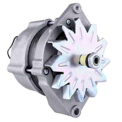 Alternator Compatible With 1985-1993 Caterpillar 416 Backhoe Loader Perkins 4-236 Diesel 12V 55A