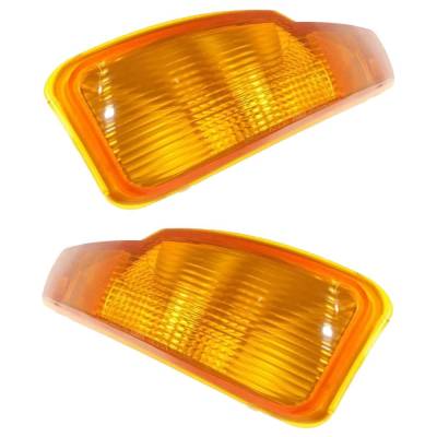 Rareelectrical - Halogen Parking Light Assembly Right Left Pair Compatible With 1997-1999 Buick Lesabre Limited 3.8L - Image 3
