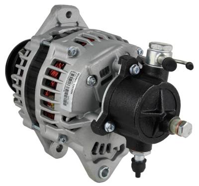 Rareelectrical - New Alternator With Vacuum Pump Compatible With 2003-2007 Isuzu Npr-Hd Nqr Nrr 4.8L 4He1 5.2L 4Hk1 - Image 2
