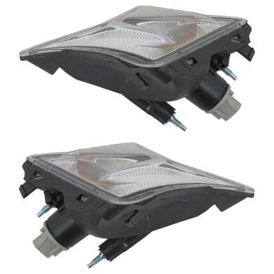 Rareelectrical - Halogen Turn Signal Light Assembly Right Left Pair Compatible With 2013-2016 Scion Fr-S 2.0L H4 - Image 2