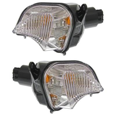 Rareelectrical - Halogen Turn Signal Light Assembly Right Left Pair Compatible With 2013-2015 Toyota Avalon Xle - Image 2