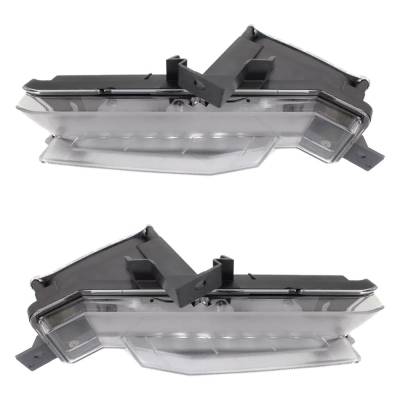 Rareelectrical - Led Daytime Running Light Assembly Right Left Pair Compatible With 2016-2018 Chevrolet Camaro Ss - Image 4