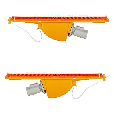 Rareelectrical - Halogen Side Marker Light Assembly Right Left Pair Compatible With 2001-2006 Hyundai Elantra Gt Gls - Image 2