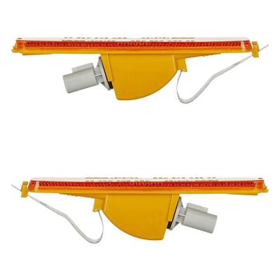 Rareelectrical - Halogen Side Marker Light Assembly Right Left Pair Compatible With 2001-2006 Hyundai Elantra Gt Gls - Image 3
