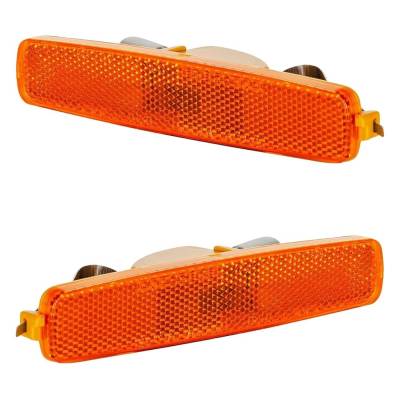 Rareelectrical - Halogen Side Marker Light Assembly Right Left Pair Compatible With 2001-2006 Hyundai Elantra Gt Gls - Image 4