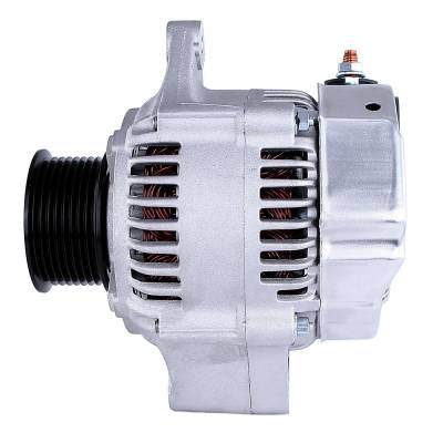 Rareelectrical - Alternator Compatible With 2004-2007 John Deere Marine 6125Afm01 6125Afm75 6125Sfm75 12.5L 766Ci - Image 3