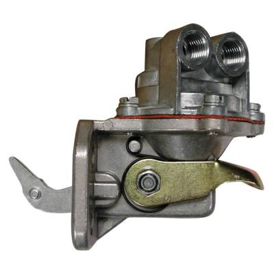 Rareelectrical - Four-Bolt Fuel Pump Compatible With Massey Ferguson 154-4S 1544 160 231 235 240P 253 362 364S 6040 - Image 1