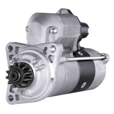 Rareelectrical - New 3Kw 12V 12-Tooth Starter Motor Replaces 11T Compatible With Doosan Daewoo Dx60-C Dx60-9 Compact - Image 7