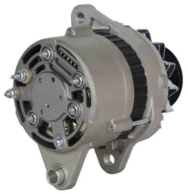 Rareelectrical - New Alternator Compatible With Komatsu Lift Truck 30Amp Nikko 600-821-6110, 600-821-6120 0-33 - Image 2