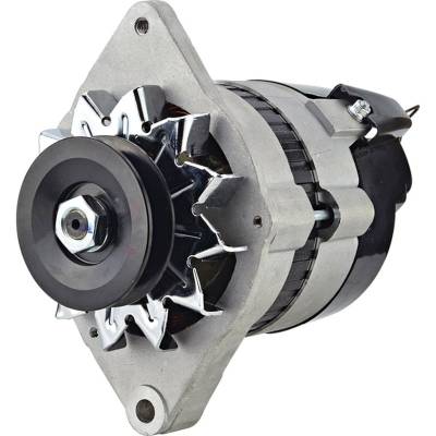 Rareelectrical - 12 Volt Alternator Compatible With 1983-1999 Mf-698 Mf-698T Mf-240 Mf-243 Mf-253 Perkins 4-318 - Image 2
