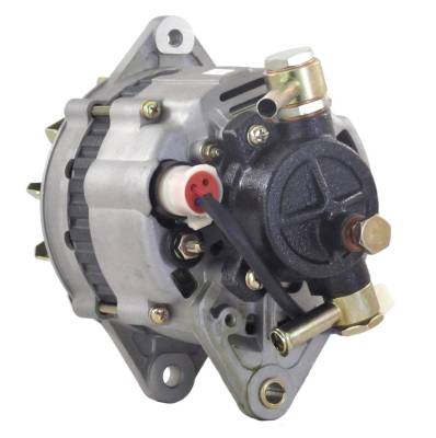 Rareelectrical - Alternator Compatible With Nissan Lift Truck H02 Kh02 Sd25 Diesel, 1983-85 Nissan Car 720 King Cab - Image 2