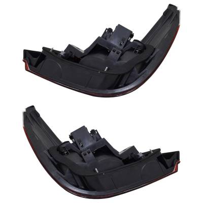 Rareelectrical - Halogen Tail Light Assembly Right Left Pair Compatible With 2004-2008 Bmw 530I 530Xi 535I 535Xi - Image 2