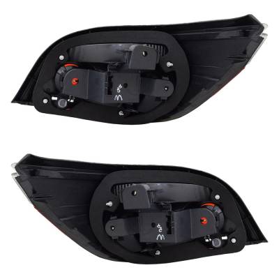 Rareelectrical - Halogen Tail Light Assembly Right Left Pair Compatible With 2004-2008 Bmw 530I 530Xi 535I 535Xi - Image 3