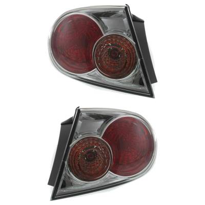 Rareelectrical - Halogen Tail Light Assembly Right Left Pair Compatible With 2006-2008 Mazda 6 I Grand Touring 2.3L - Image 2