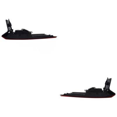 Rareelectrical - New Pair Of Tail Lights Compatible With Hyundai Santa Fe Calligraphy Sport Utility Santa Fe Limited - Image 5