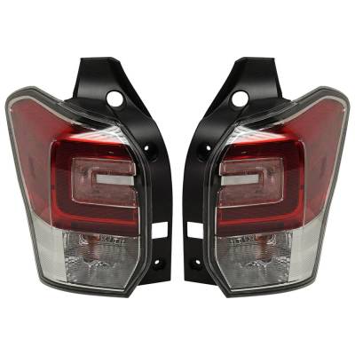 Rareelectrical - Halogen Tail Light Assembly Right Left Pair Compatible With 2017-2018 Subaru Forester 2.5I Limited - Image 6