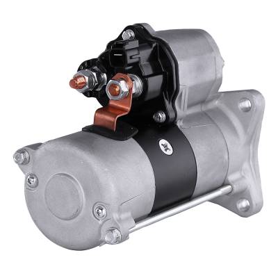 Rareelectrical - New 12 Volt 3Kw 12T High Torque Starter Motor Cw Compatible With Doosan Daewoo Dx60-9 Dx60 6-Ton - Image 3