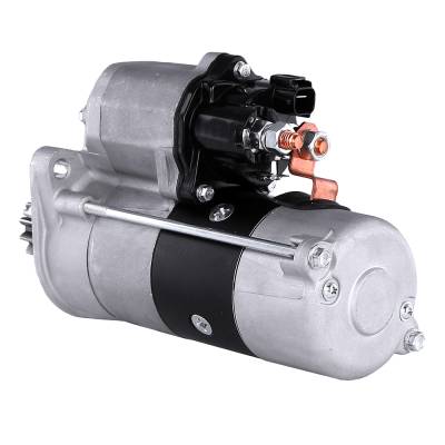 Rareelectrical - New 12 Volt 3Kw 12T High Torque Starter Motor Cw Compatible With Doosan Daewoo Dx60-9 Dx60 6-Ton - Image 5