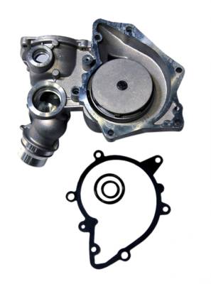 Rareelectrical - Water Pump Compatible With 1999-2005 Bmw 740I 740Il 540I X5 Z8 Land Rover Range Rover 4.4L V8 M62tu - Image 2
