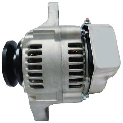 Rareelectrical - 12 Volt 55 Amp Alternator Compatible With Denso 101211-2592 Yanmar 119254-77200 John Deere 1600 1620 - Image 4