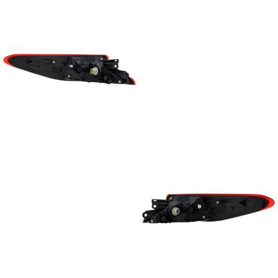 Rareelectrical - New Pair Of Tail Lights Compatible With Toyota Camry Xse Sedan Camry Xle Sedan 2025-2025 By - Image 2
