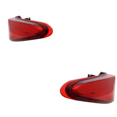 Rareelectrical - New Pair Of Tail Lights Compatible With Toyota Camry Xse Sedan Camry Xle Sedan 2025-2025 By - Image 4