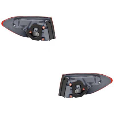 Rareelectrical - New Pair Of Tail Light Compatible With Mercedes-Benz Glc300 Base Sport Utility Glc300 Avantgarde - Image 2