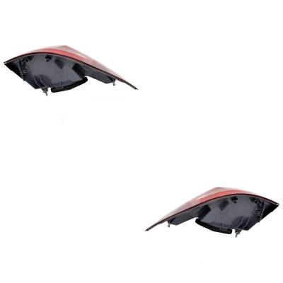 Rareelectrical - New Pair Of Tail Light Compatible With Mercedes-Benz Glc300 Base Sport Utility Glc300 Avantgarde - Image 6