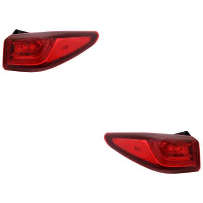 Rareelectrical - New Pair Of Tail Lights Compatible With Hyundai Kona Ultimate Sport Utility Kona Electric Limited - Image 1
