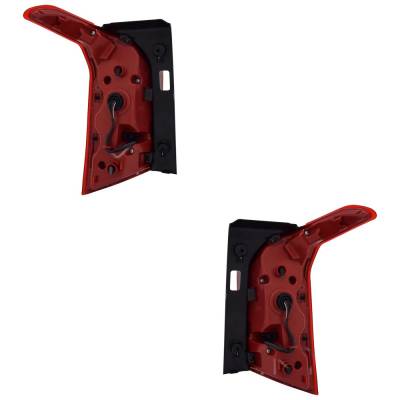 Rareelectrical - New Pair Of Tail Lights Compatible With Hyundai Palisade Calligraphy Night Edition Sport Utility - Image 2