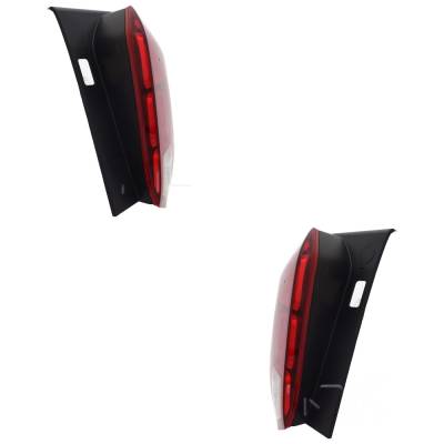 Rareelectrical - New Pair Of Tail Lights Compatible With Hyundai Palisade Calligraphy Night Edition Sport Utility - Image 3