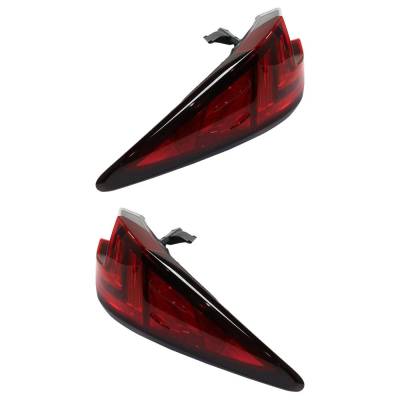 Rareelectrical - Led Tail Light Assembly Right Left Pair Compatible With 2016-2022 Lexus Rx450h Rx450hl Suv - Image 2
