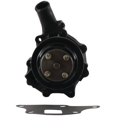 Rareelectrical - Water Pump With Pulley Backplate Compatible With 1965-2000 Ford New Holland Backhoe Indust/Const - Image 2
