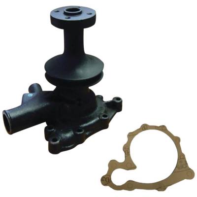 Water Pump With Single Groove Pulley Compatible With 1983-1999 Ford 1910 2110 New Holland 2120