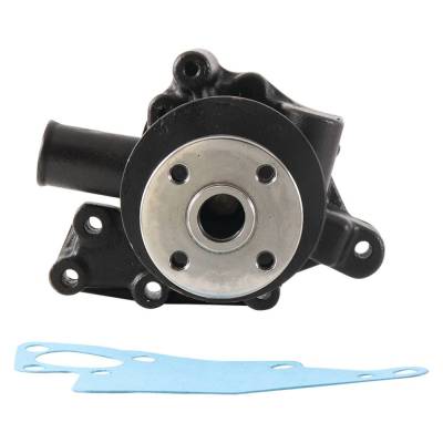 Rareelectrical - Water Pump With Single Groove Pulley Compatible With 1979-1983 Ford 1500 1700 1900 Compact Shibaura - Image 2