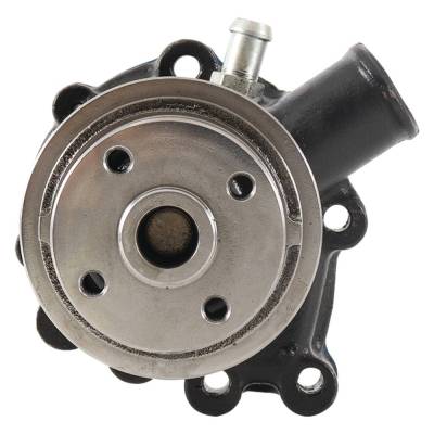 Rareelectrical - Water Pump With Single Groove Pulley Compatible With 1983-1986 Ford 1510 1710 Compact Tractor - Image 2