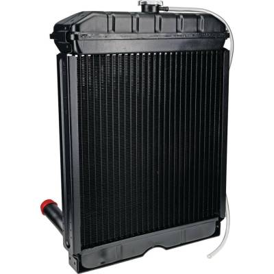 Rareelectrical - Copper Core Radiator With Cap Compatible With 1953-2030 Ford Jubilee Naa 500 501 541 600 601 641 650 - Image 4