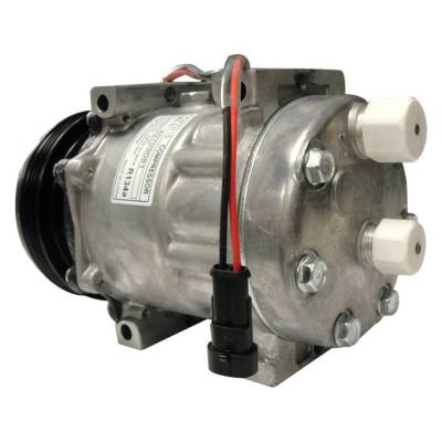 Rareelectrical - A/C Compressor Compatible With Farmall 65C 75C 85C 95C Jxu75 Jxu85 Jxu95 Jxu105 Jxu115 Tractor - Image 3