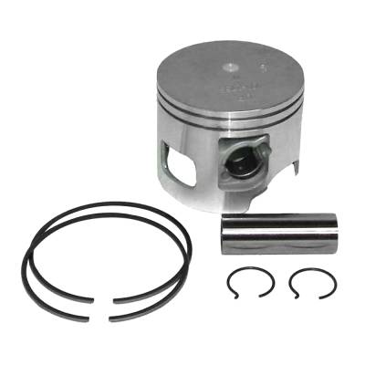 New Starboard Side .030 Over Piston Kit With Rings Compatible With 1984-2006 Yamaha V6 2-Stroke
