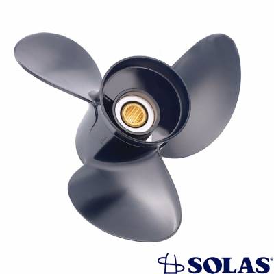 Rareelectrical - 3-Blade 9.25" Propeller Compatible With 1986-2006 Mercury Mariner Force Outboard 6Hp 8Hp 9.9Hp 15Hp - Image 2